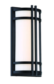 Skyscraper 27" Outdoor Wall Sconce in Black