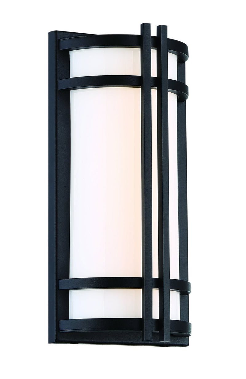 Skyscraper 27" Outdoor Wall Sconce in Black