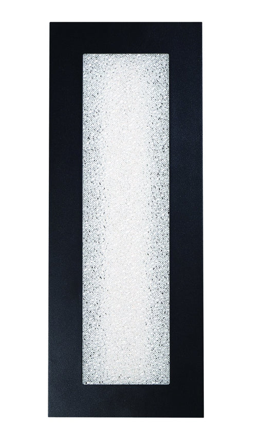 Frost Large Outdoor Wall Sconce in Black