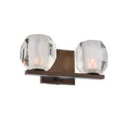 Regent 2-Light Bath Vanity Light in Vintage Bronze
