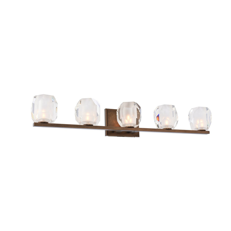 Regent 5-Light Bath Vanity Light in Vintage Bronze