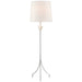 Fliana One Light Floor Lamp in Plaster White