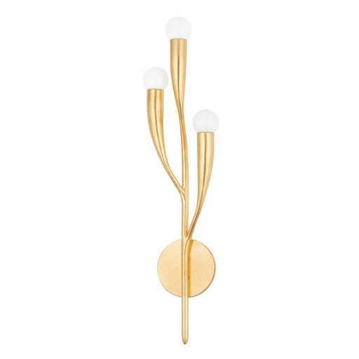 Labra 3-Light Wall Sconce in Vintage Gold Leaf