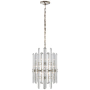 Bonnington 12 Light Chandelier in Polished Nickel