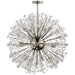 Dickinson 21 Light Chandelier in Polished Nickel