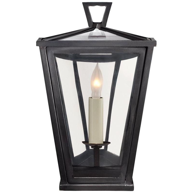 Darlana Mini 3/4 Outdoor Wall Lantern in Bronze
