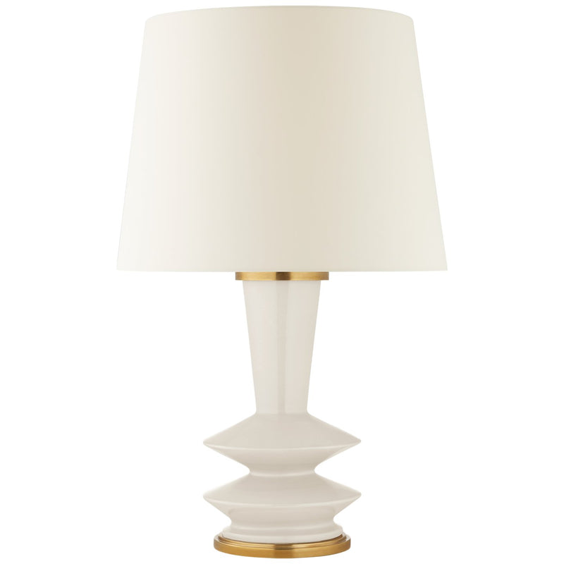 Whittaker Medium Table Lamp in Ivory