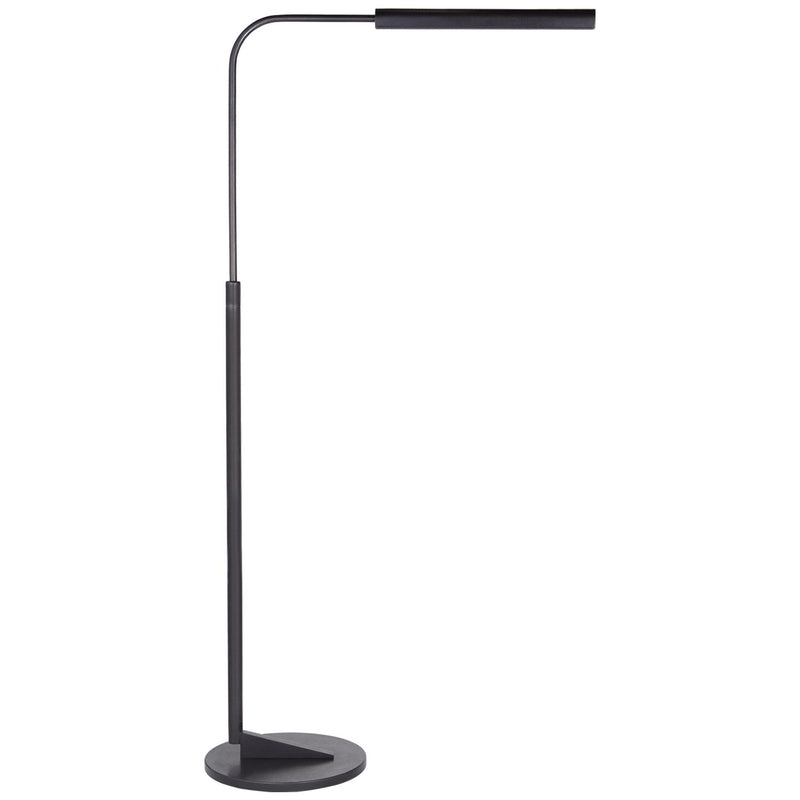 Austin Adjustable Floor Lamp in Aged Iron