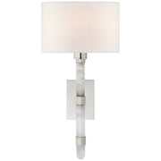 Adaline Small Tail Wall Sconce in Polished Nickel