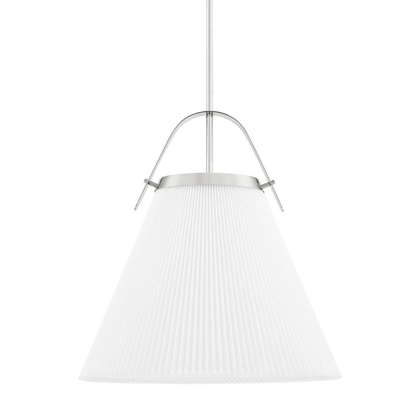 Aldridge 24" Pendant in Polished Nickel