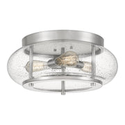 Trilogy 3-Light Flush Mount in Brushed Nickel