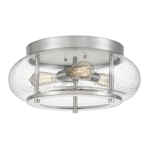 Trilogy 3-Light Flush Mount in Brushed Nickel