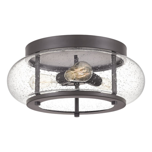 Trilogy 3-Light Flush Mount in Old Bronze