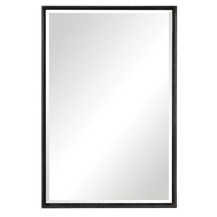 Uttermost's Callan Iron Vanity Mirror Designed by Grace Feyock - Lamps Expo