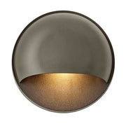 Nuvi Round Deck Sconce in Bronze
