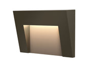 Taper Horizontal LED Deck Sconce in Bronze