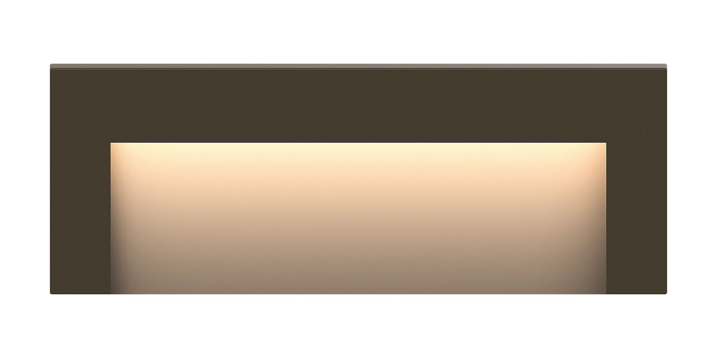 Taper Deck Sconce 12v Wide Horizontal in Bronze