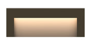 Taper Wide LED Deck Sconce in Bronze