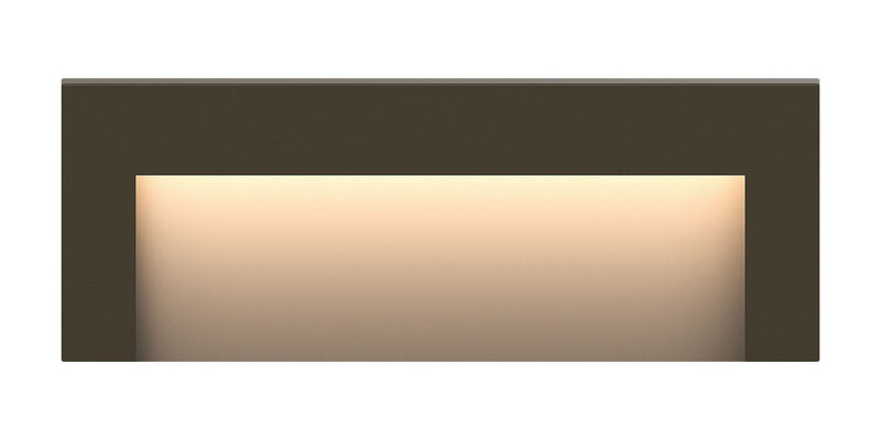 Taper Wide LED Deck Sconce in Bronze