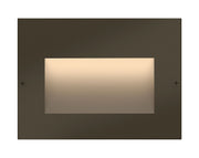 Taper LED Step Light in Bronze