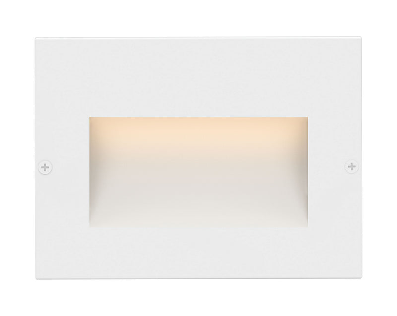 Taper Step 12v Horizontal in Satin White