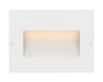 Taper Step 12v Horizontal in Satin White
