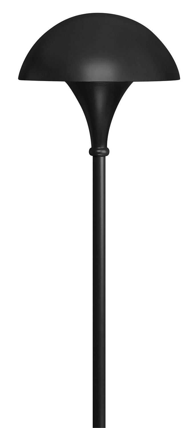 Line Voltage Mushroom Path Light in Black
