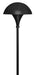 Line Voltage Mushroom Path Light in Black