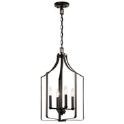 Morrigan 4-Light Mini Chandelier in Olde Bronze