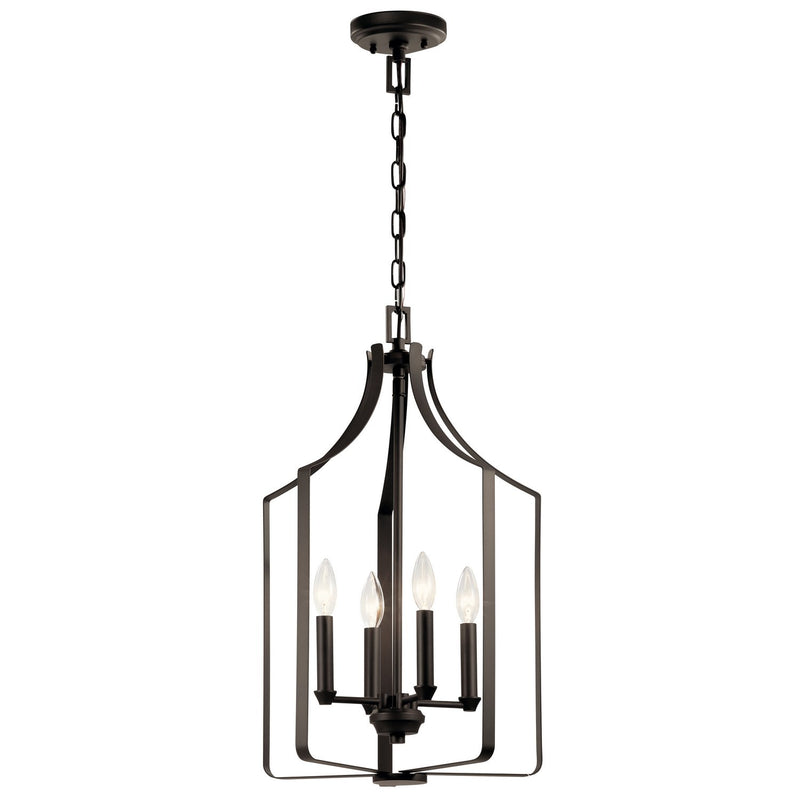 Morrigan 4-Light Mini Chandelier in Olde Bronze