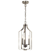 Morrigan 3-Light Chandelier in Brushed Nickel