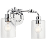 Gunnison 2-Light Bath Vanity Light in Chrome
