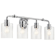 Gunnison 4-Light Bath Vanity Light in Chrome