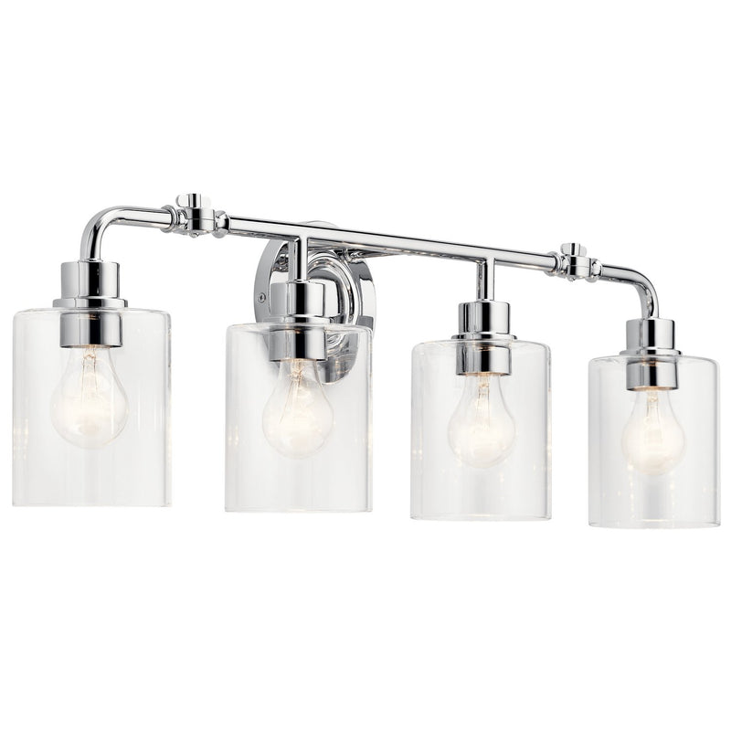Gunnison 4-Light Bath Vanity Light in Chrome