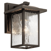 Capanna Small Outdoor Wall Lantern in Olde Bronze