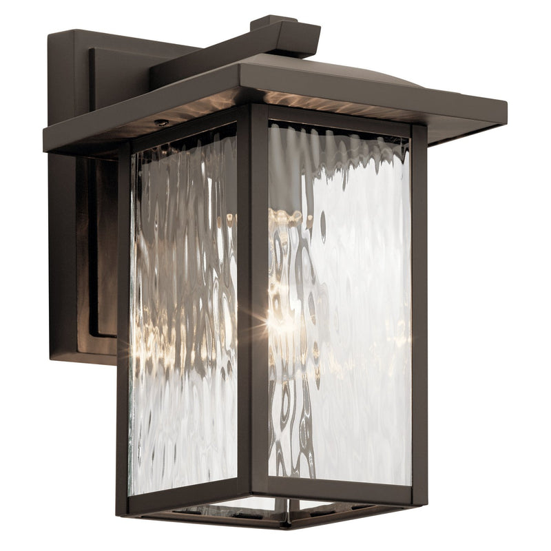 Capanna Small Outdoor Wall Lantern in Olde Bronze
