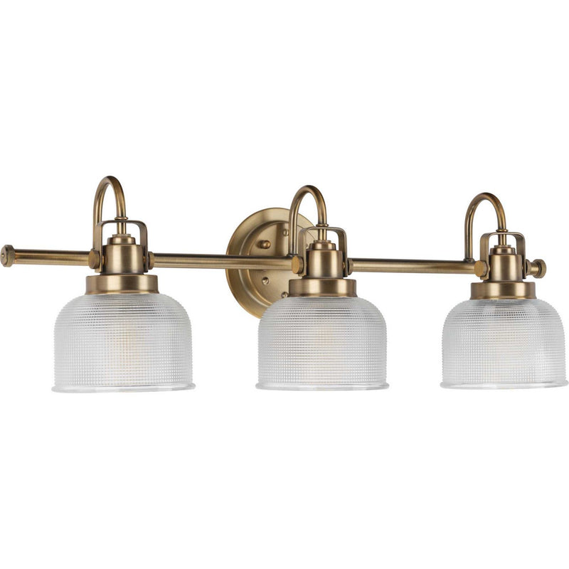 Archie 3-Light Bath Vanity Light in Vintage Brass