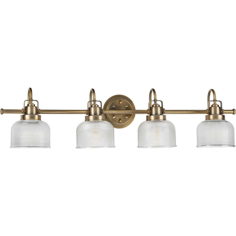 Archie 4-Light Bath Vanity Light in Vintage Brass