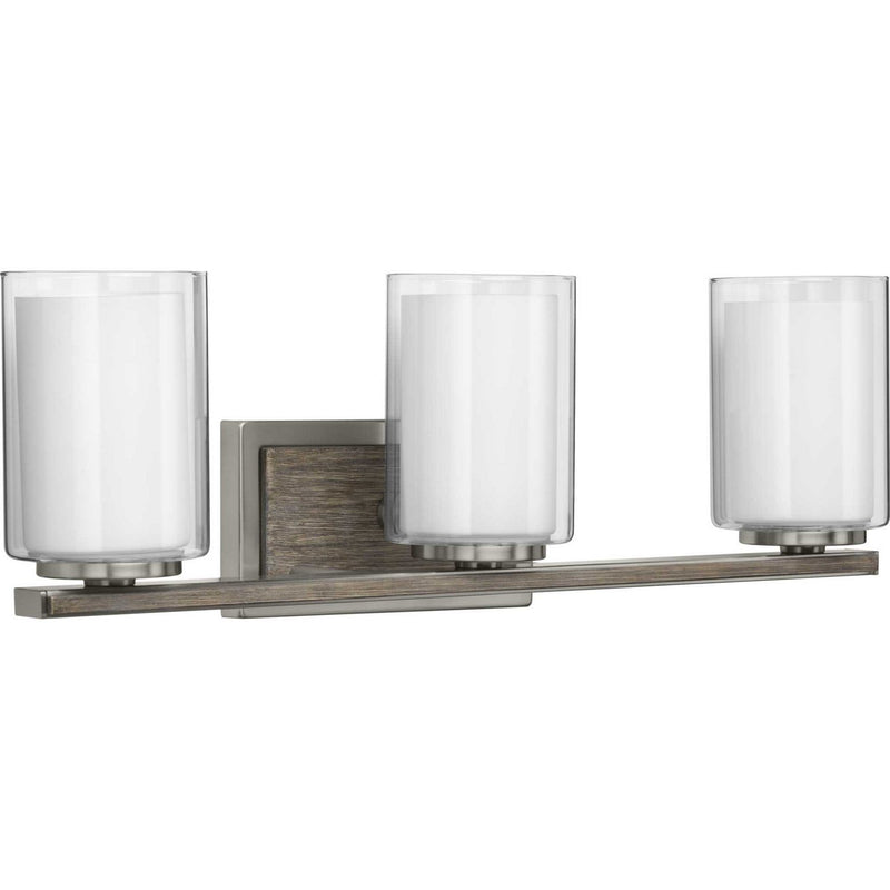 Mast 3-Light Bath Vanity Light in Brushed Nickel