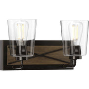 Briarwood 2-Light Bath Vanity Light in Antique Bronze
