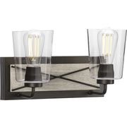 Briarwood 2-Light Bath Vanity Light in Graphite