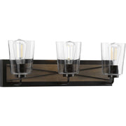 Briarwood 3-Light Bath Vanity Light in Antique Bronze