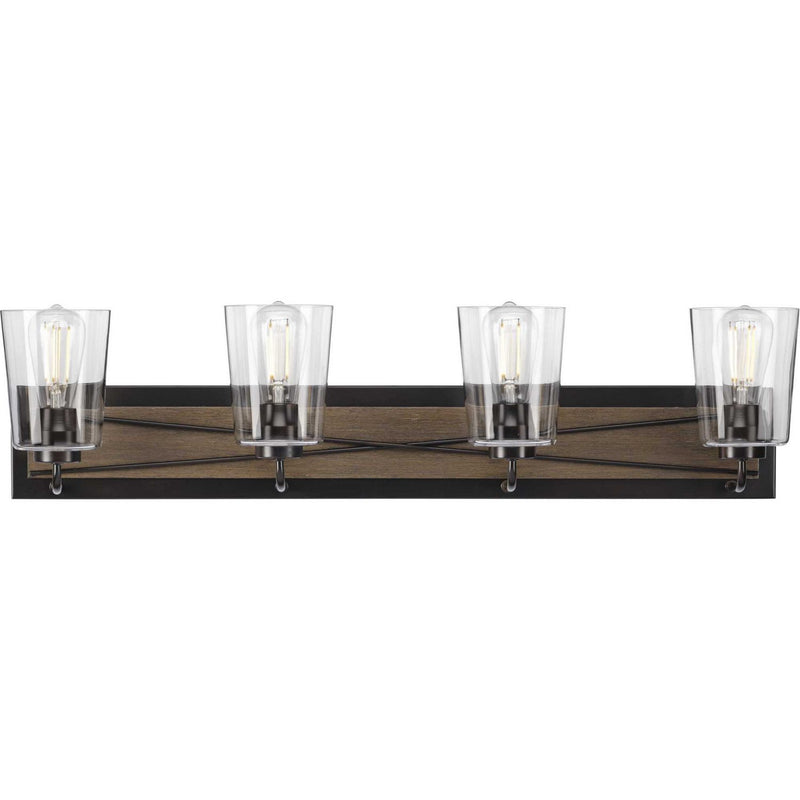 Briarwood 4-Light Bath Vanity Light in Antique Bronze