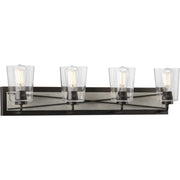 Briarwood 4-Light Bath Vanity Light in Graphite
