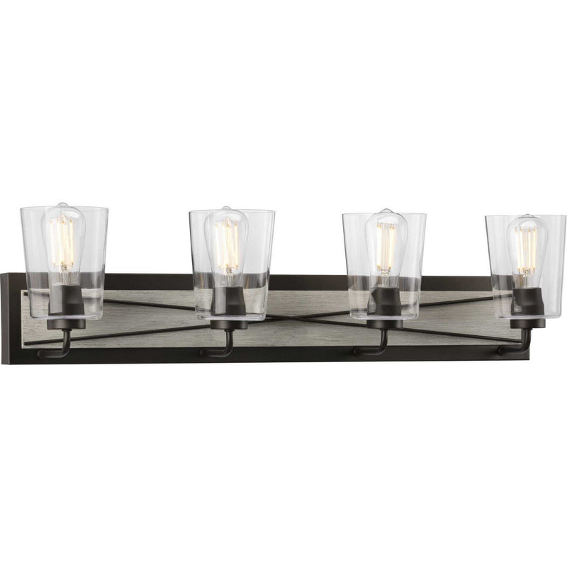 Briarwood 4-Light Bath Vanity Light in Graphite