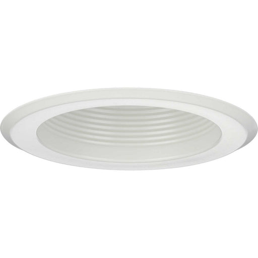5" Recessed Shallow Baffle Trim in Satin White