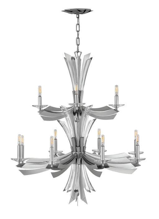 Vida Multi Tier Chandelier - Lamps Expo