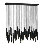 Harmony 45-Light Linear Pendant in Black