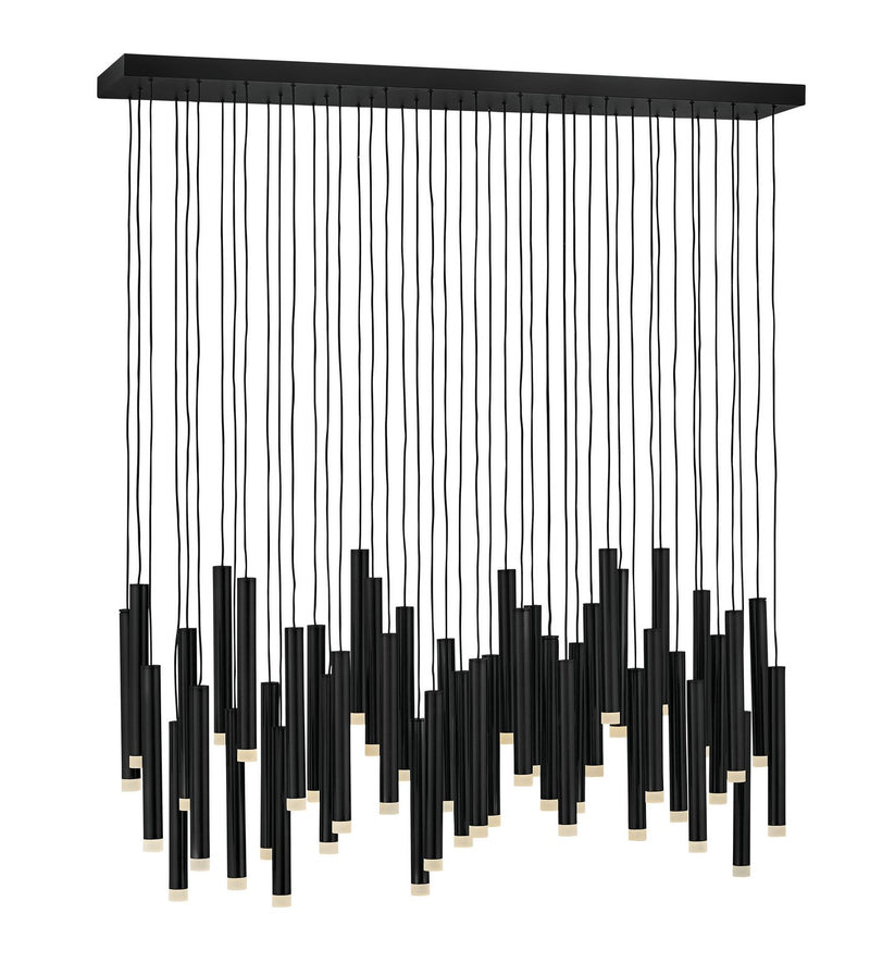 Harmony 45-Light Linear Pendant in Black