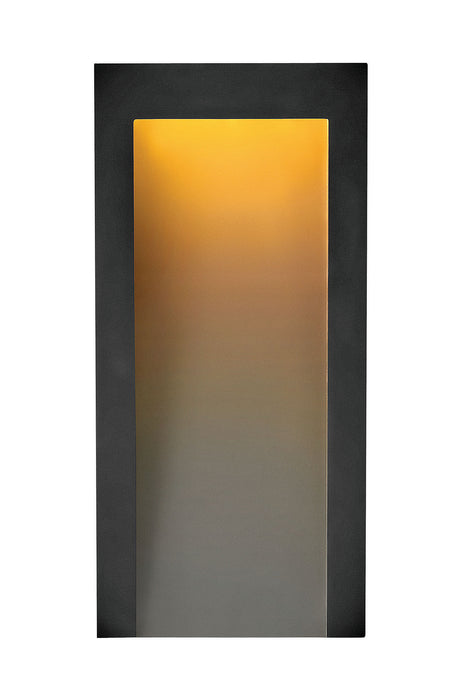 Taper LED Wall Mount in Textured Black